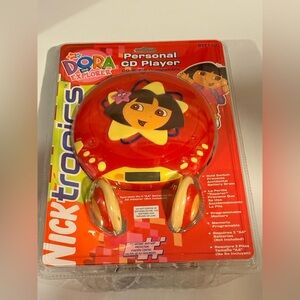 Nicktronics Dora the Explorer Personal CD Player (Model DTE110
